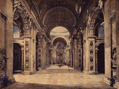 Roma: San Pietro, interno da Italian Photographer