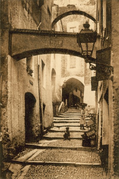 San Remo, Citta Vecchia, Via Santa Brigida da Italian Photographer