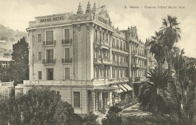 San Remo, Italia, Grande Hotel Belle Vue da Italian Photographer