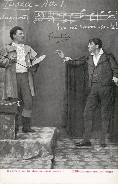 Scena da Tosca (foto b/n) da Italian Photographer