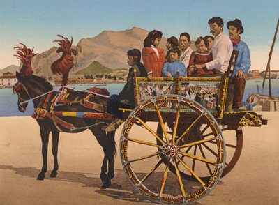 Sicilia / Sicily: Carretto Siciliano (colour photo) da Italian Photographer