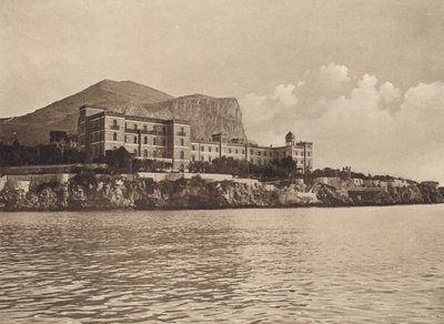 Sicilia / Sicily: Villa Igea (b/w photo) da Italian Photographer