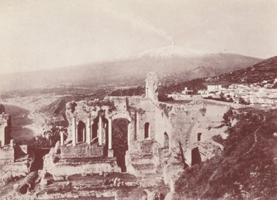 Sicilia: Teatro Greco, Taormina (foto b/n) da Italian Photographer