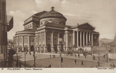 Teatro Massimo, Palermo, Sicilia da Italian Photographer
