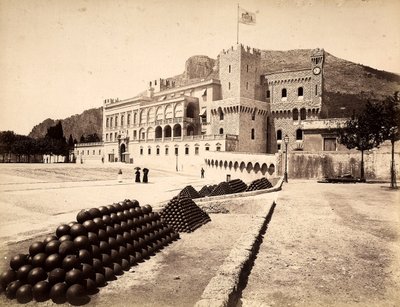 Il Palazzo del Principe a Montecarlo, nel Principato di Monaco da Italian Photographer