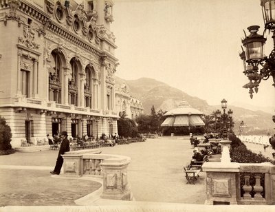 La terrazza sul mare vicino al Casinò di Montecarlo, a Monaco da Italian Photographer