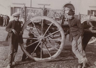 Carretto siciliano tipico, 1920 da Italian Photographer