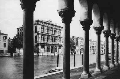 Venezia, Canal Grande, Palazzo Vendramin da Italian Photographer