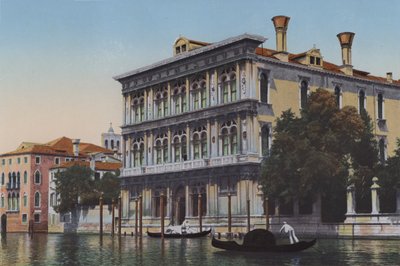 Venezia, Canal Grande, Palazzo Vendramin da Italian Photographer