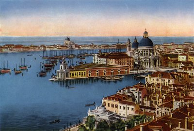 Venezia / Venice: Panorama dal Campanile (coloured photo) da Italian Photographer