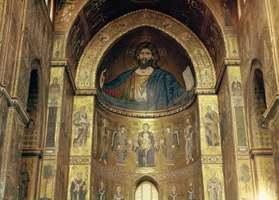 Cristo Pantocratore; Vergine e Bambino con Angeli e Apostoli, dall