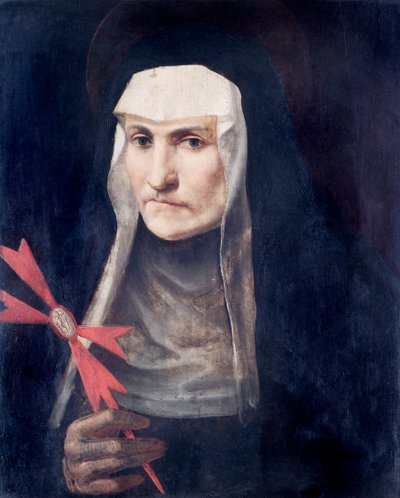 Una suora santa, c.1600 da Italian School
