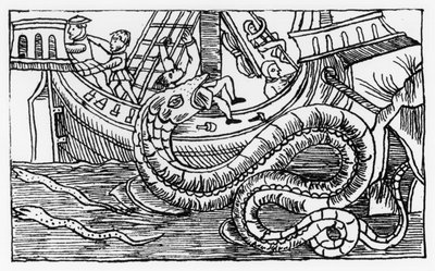 Un serpente marino, da 