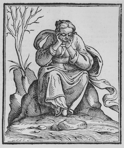 Allegoria della malinconia da Italian School