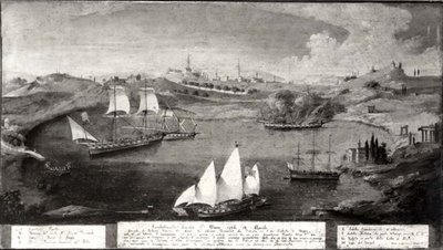 Un incidente nella vita del capitano veneziano Ivanovich da Dabrota e suo fratello Tseppo contro i pirati turchi, Alena da Italian School