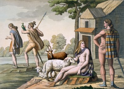 Antichi Galli, c.1800-18 da Italian School