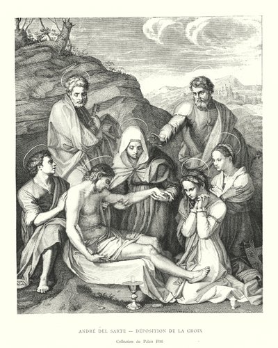 Andrea del Sarto, Deposizione dalla Croce, Collezione del Palazzo Pitti da Italian School