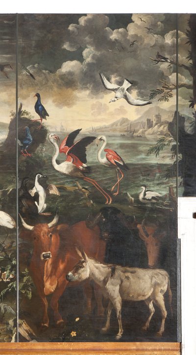 Animali, Mito di Orfeo (dettaglio) da Italian School