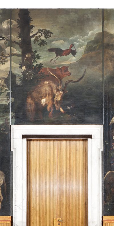 Animali, Mito di Orfeo (dettaglio) da Italian School
