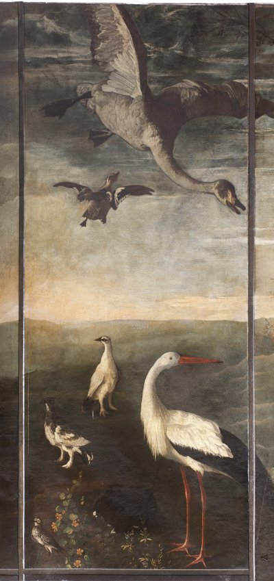 Animali, Mito di Orfeo (dettaglio) da Italian School