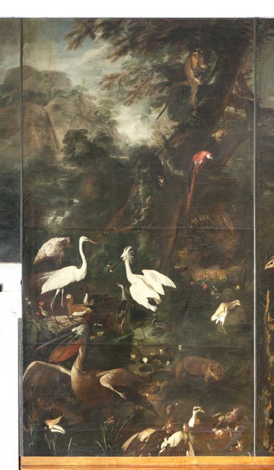 Animali, Mito di Orfeo (dettaglio) da Italian School
