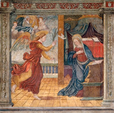 Affresco anonimo della fine del XV secolo da Italian School