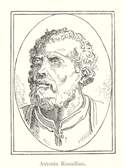 Antonio Rossellino (incisione) da Italian School