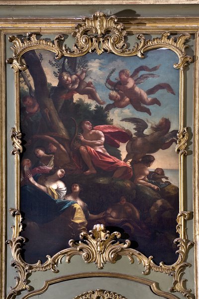 Apollo, Pegaso e le Muse da Italian School
