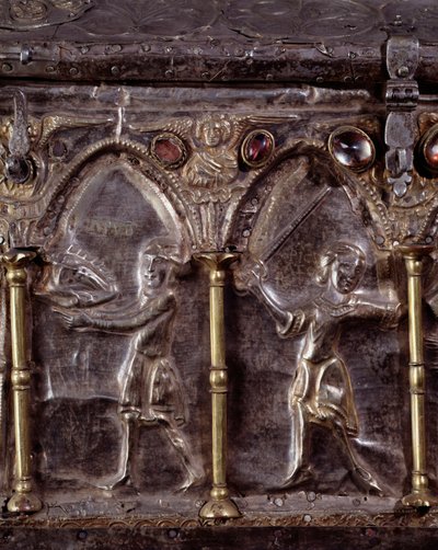 Arca di Barbarossa, con scene della vita di San Giovanni Battista da Italian School
