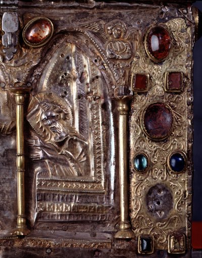 Arca di Barbarossa, con scene della vita di San Giovanni Battista (legno, foglia d