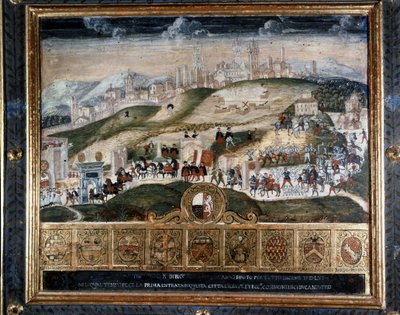 Arrivo a Siena di Cosimo I de