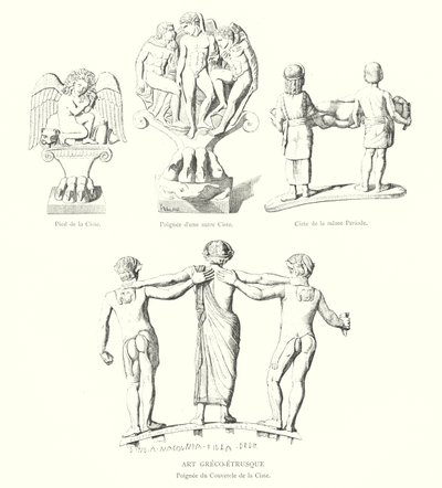 Arte Greco-Etrusca (incisione) da Italian School