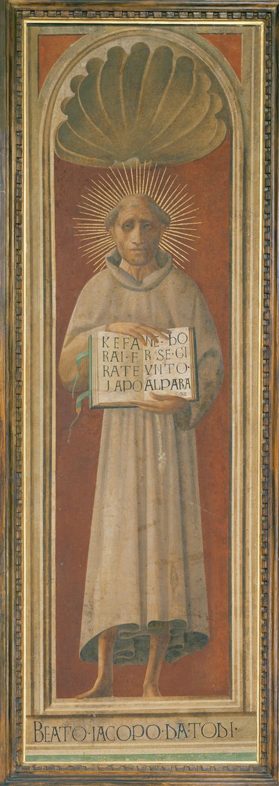 Beato Jacopone da Todi da Italian School