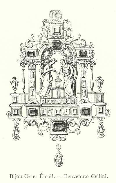 Gioiello Oro e Smalto, Benvenuto Cellini da Italian School
