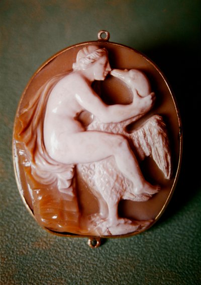 Cammeo di Leda e il Cigno da Italian School