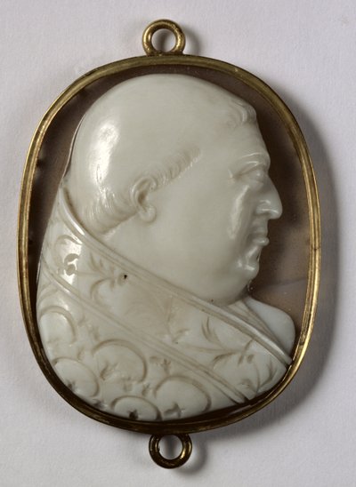 Cammeo di Papa Leone X (1475-1521) da Italian School