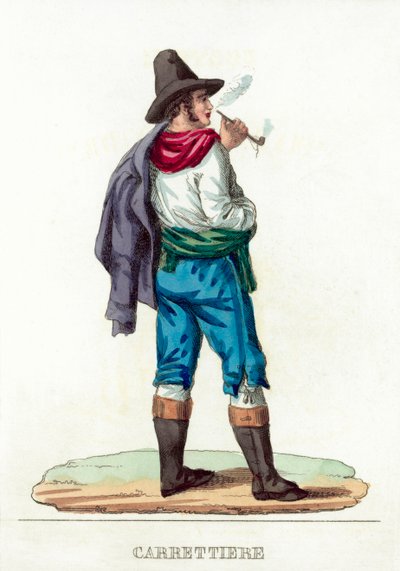 Carrettiere da Italian School