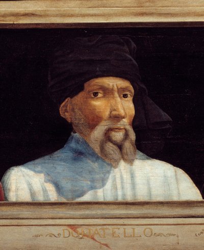 Cassone con 5 ritratti del Maestro del Rinascimento Fiorentino (dettaglio) da Italian School