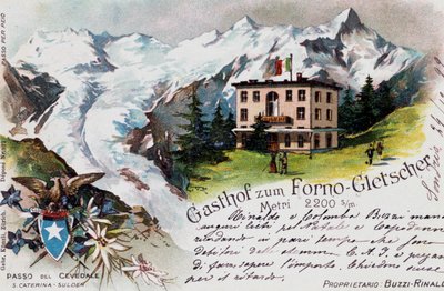 Passo del Cevedale, cartolina, Trentino-Alto Adige, Italia, XX secolo da Italian School