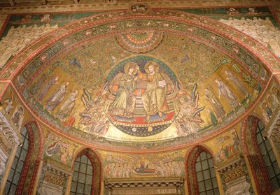 Cristo in trono da Italian School