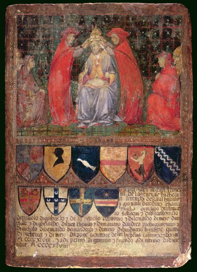 Incoronazione di Papa Niccolò V nel 1447 da Italian School