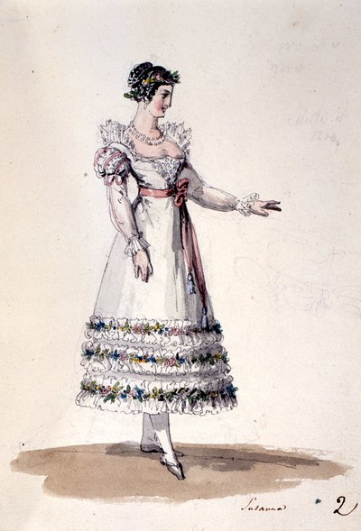 Costume per Susanna, da 