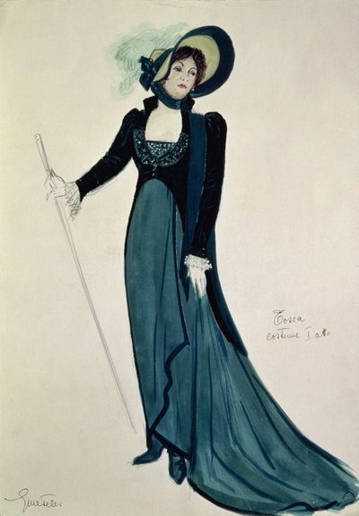 Costume per Tosca, dall