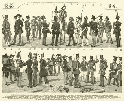Costumi Militari Della Repubblica Romana da Italian School