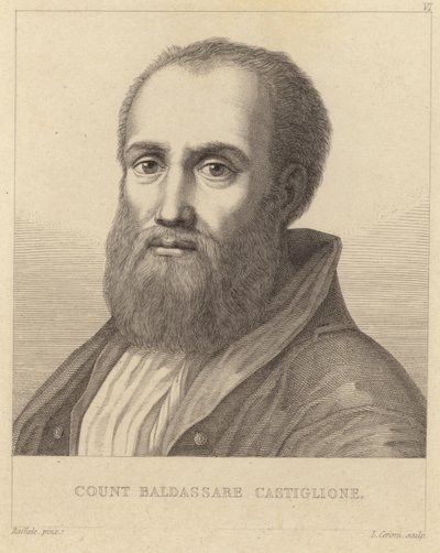 Conte Baldassare Castiglione (1478-1529) da Italian School
