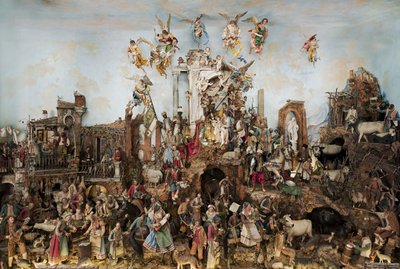 Presepe, 1725-75 da Italian School