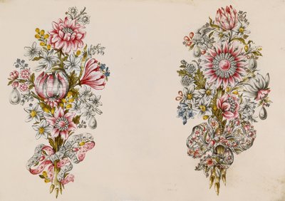 Progetto per mazzi di fiori da Italian School
