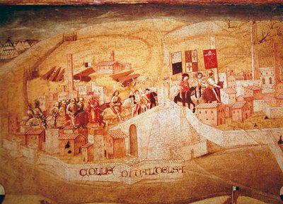 Dettaglio della resa di Colle Val d