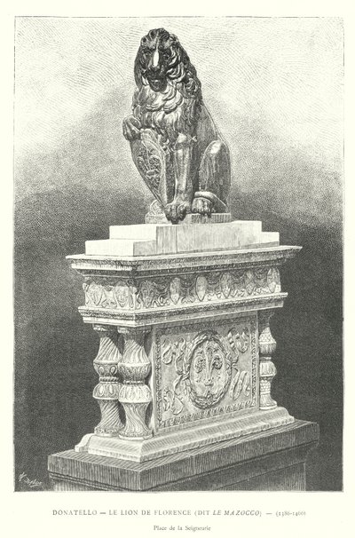 Donatello, Il Leone di Firenze, detto Il Marzocco da Italian School