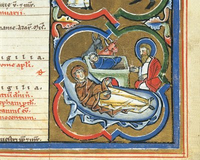 Calendario elisabettiano, dicembre, Natività da Italian School